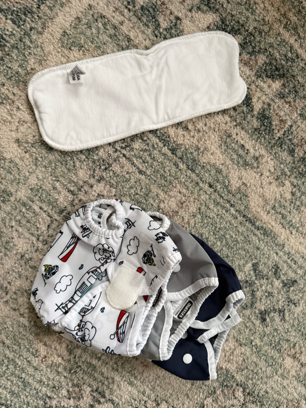 Thirsties Infant Cloth Diaper Covers and Insert